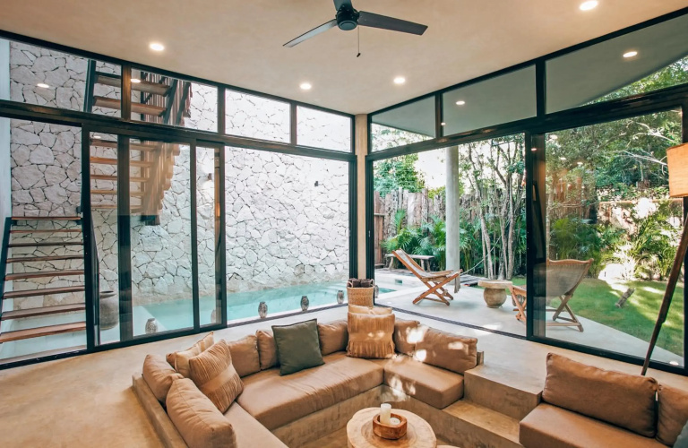 Private Pool Jungle Boho Villa Soona 6B