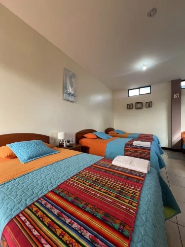 Standard Quadruple room with balcony