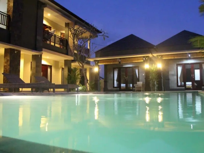 Standard Twin room with balcony and with view