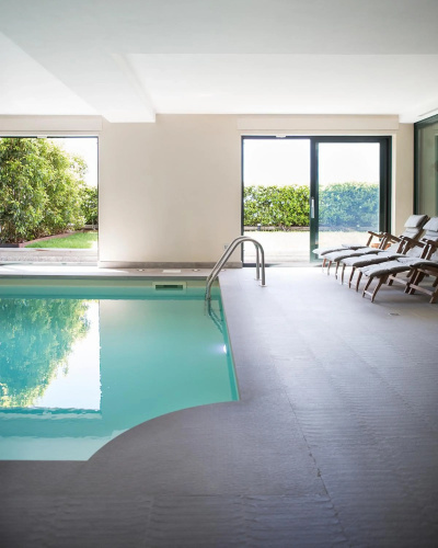 SUITE & POOL-Como Apartment-160 mt-Private Indoor Swimming-Pool
