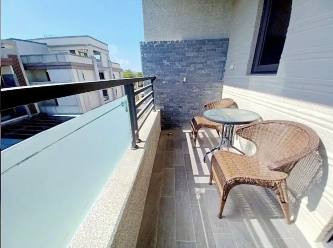 1 Bedroom Deluxe Triple room with balcony and with city view