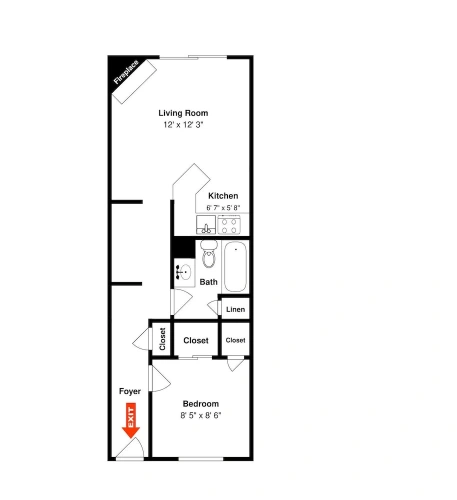 1 Bedroom Standard room