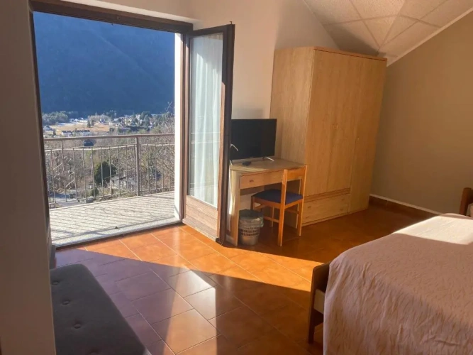 Standard Quadruple room with balcony and with view