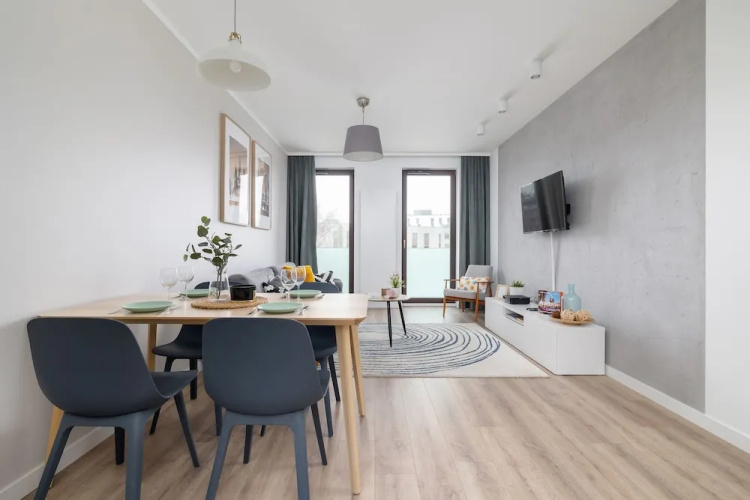 Subtle Grey Apartment by Renters