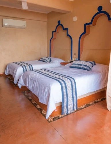 Deluxe Quadruple room with balcony and with sea view