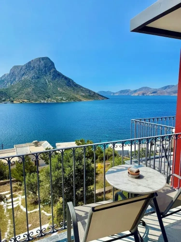 Standard Double room with balcony and with sea view