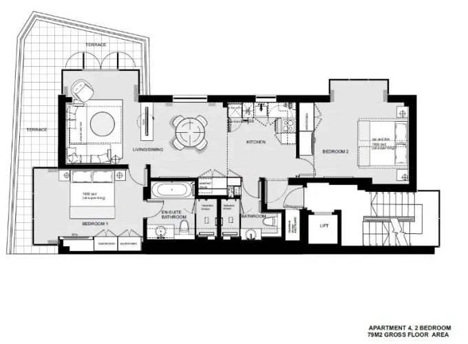 Deluxe Quadruple Apartment