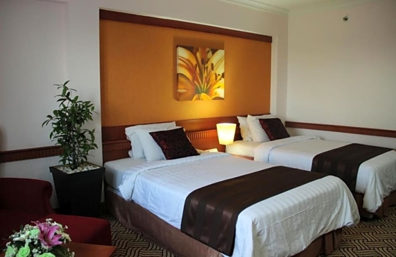 Standard Twin room with city view