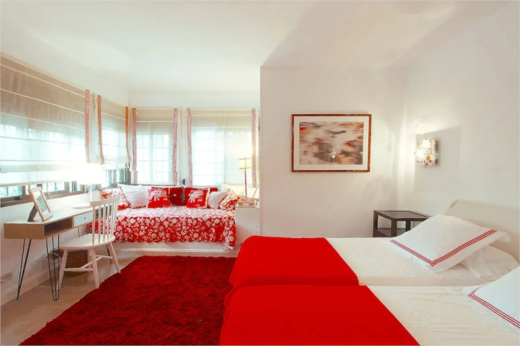 1097 Beachfront Apartment 50 Mtr Beach New Refurnished 2 Pool Areas
