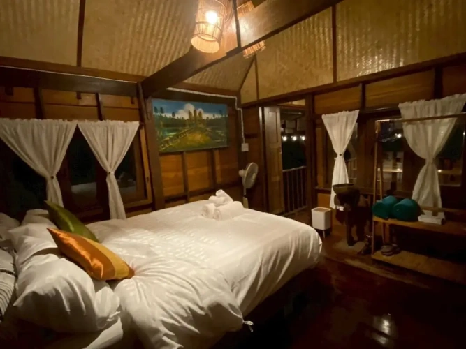 Standard Double room with balcony and with garden view