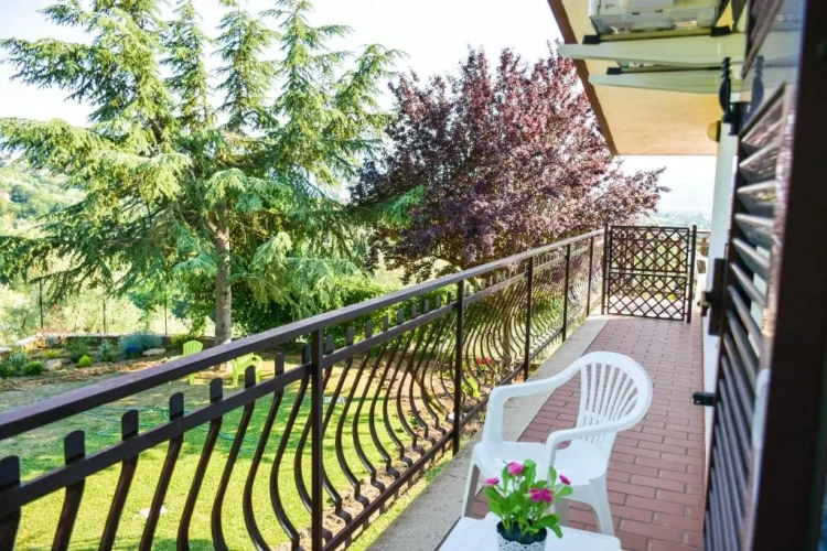 Standard Double room with balcony and with view