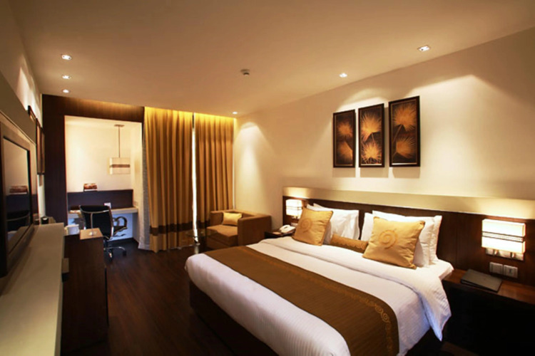 Shervani Hotel Nehru PlaceOver view