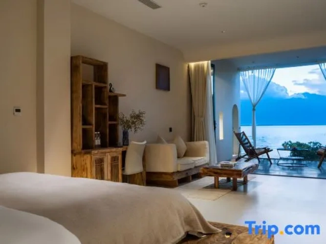 Double Studio with balcony and with view