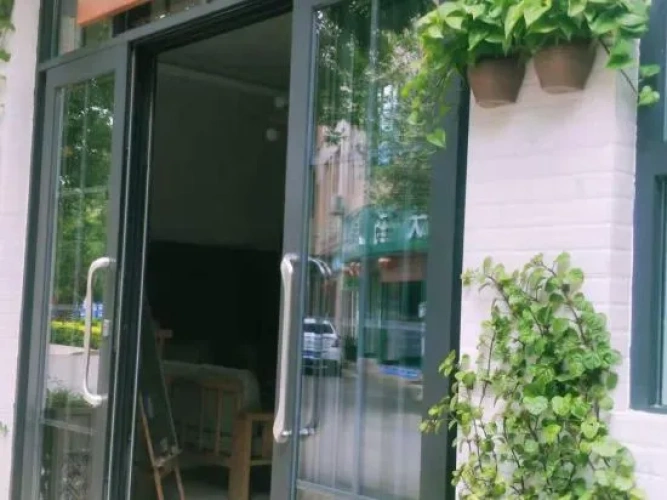 Outside