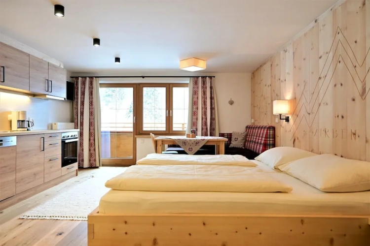 Comfort Double Apartment with balcony and with mountain view