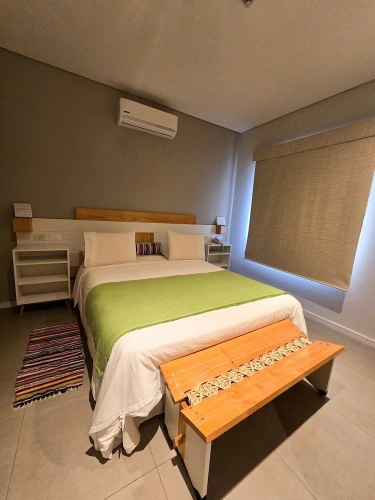 1 Bedroom Quadruple Family Apartment with balcony and with city view