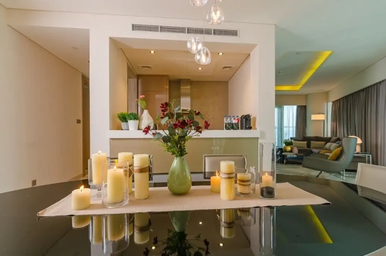 3 Bedrooms Superior Apartment with Burj Khalifa view