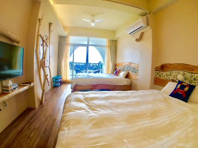 Standard Quadruple room with ocean view