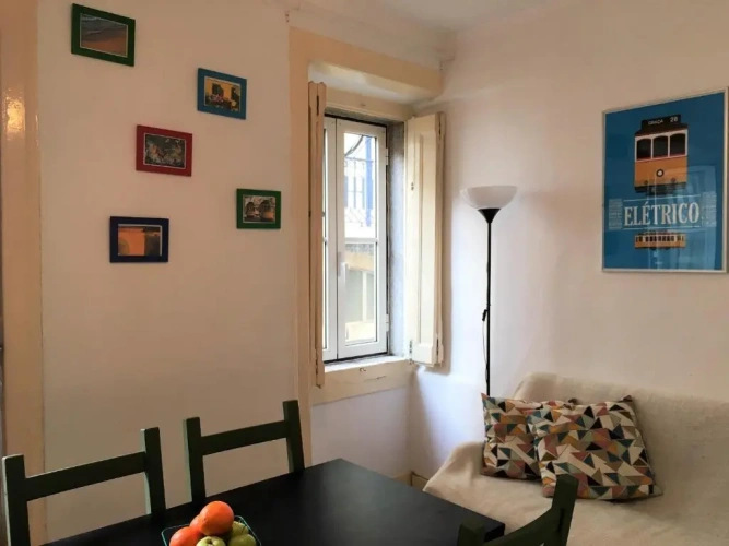 Apartment with balcony and with view