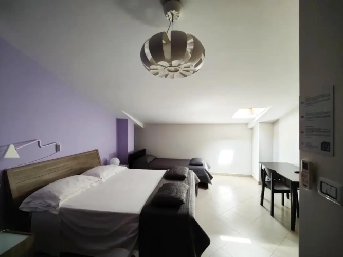 Deluxe Quadruple room with sea view