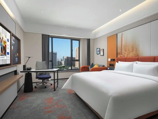Deluxe Double room with city view