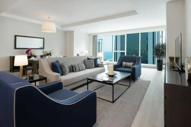 2 Bedrooms Deluxe room with city view
