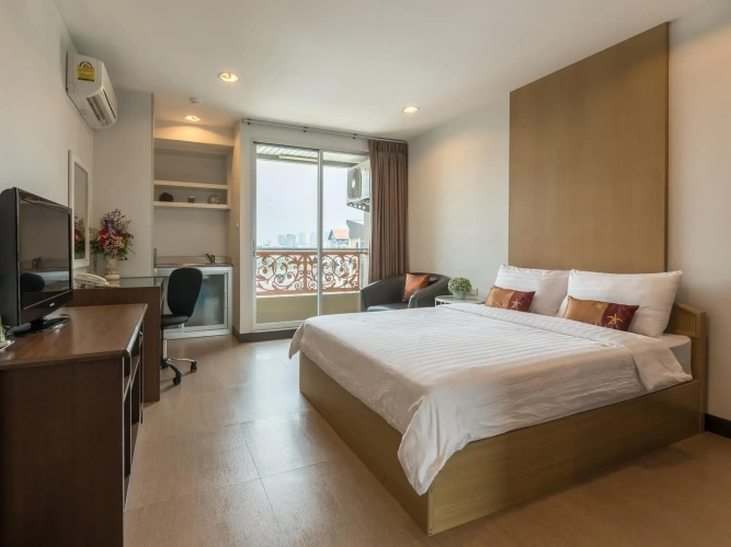 Deluxe Double room with balcony and with view