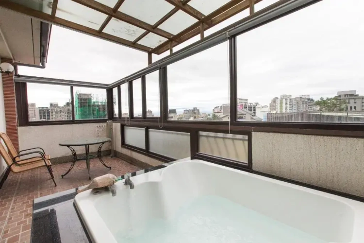 Standard Quadruple room with balcony