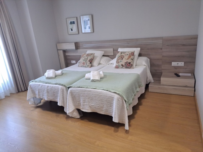Deluxe Twin room with balcony