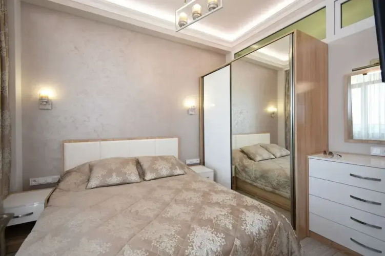 Luxury white apartment