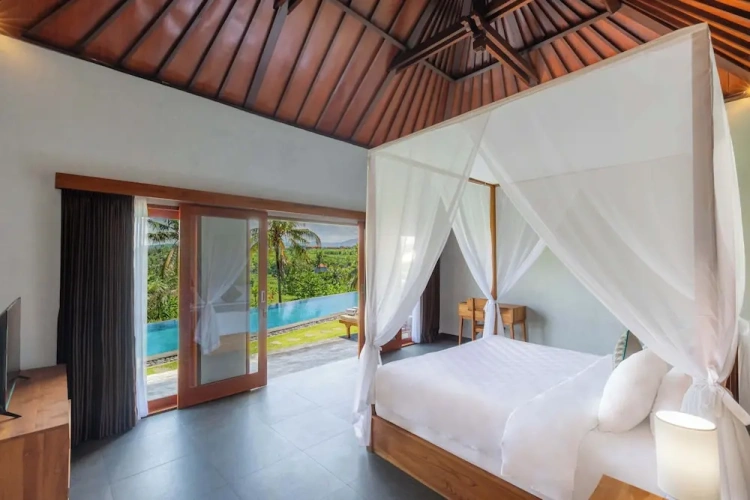 Double Bungalow with pool view
