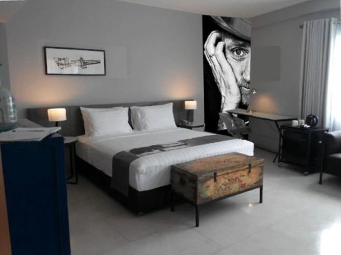 Deluxe Double room with balcony and with view
