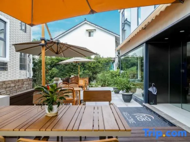 Outside