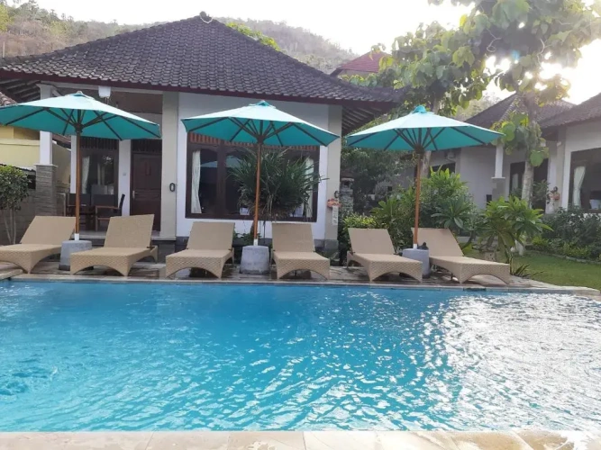 1 Bedroom Villa with balcony and with view