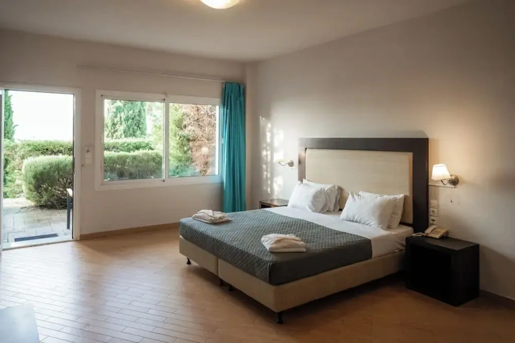 Classic Double room with balcony and with garden view