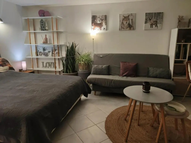 35m2 Hauts d'Albertville Terrasse avec Vue