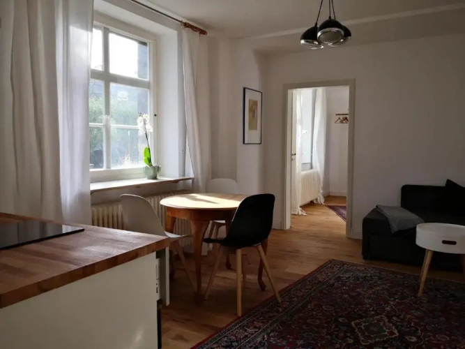 Double Apartment with garden view