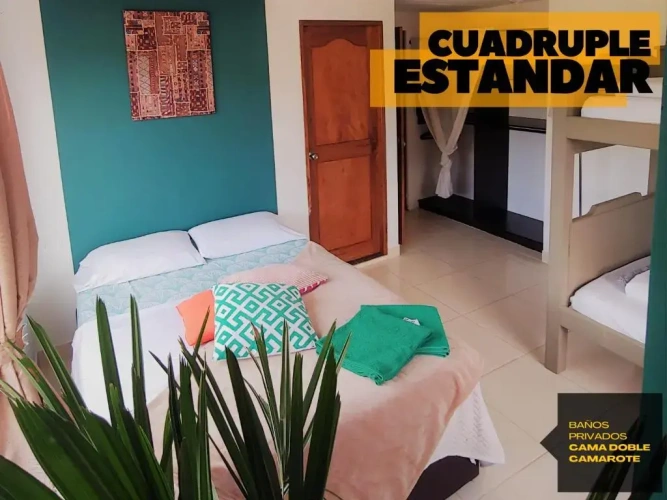 Standard Quadruple room with mountain view