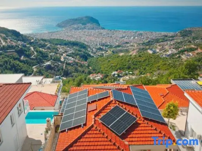 Qoople Villa Tepe with infinity pool and panoramic views