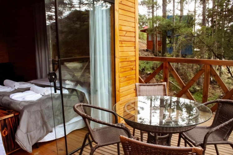 Chalet with mountain view