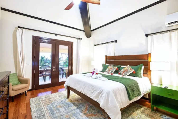 Beachfront Villa With Long Private Pier and Pool