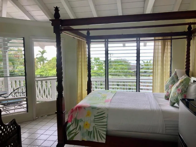 Standard room with balcony and with garden view