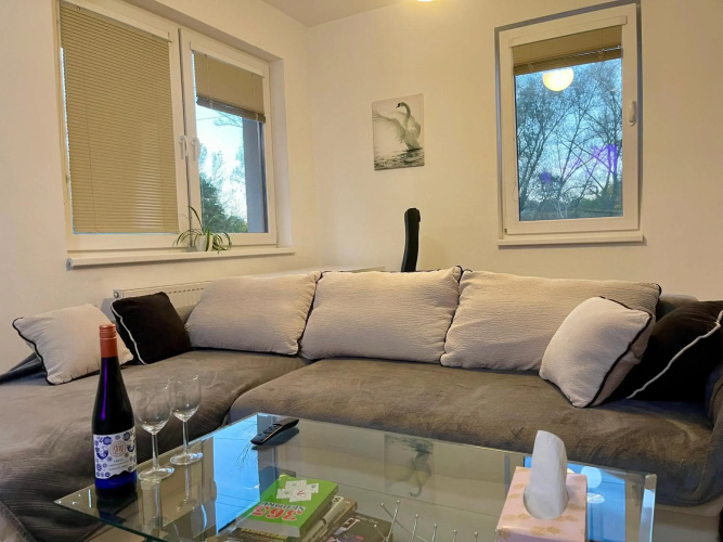 Apartment Rosnička with King Bed, Balcony, Free Parking