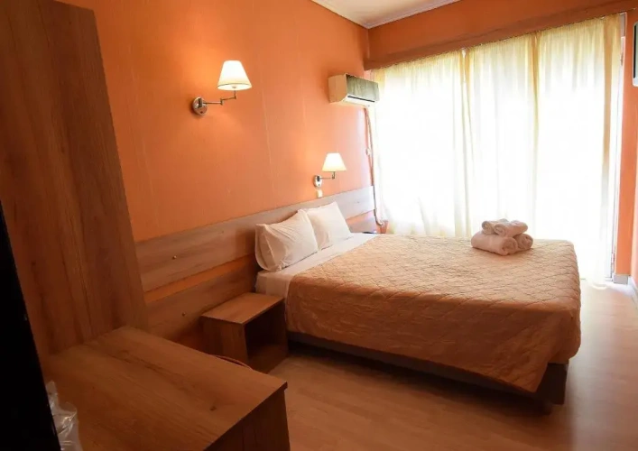 Standard Quadruple room with balcony and with view