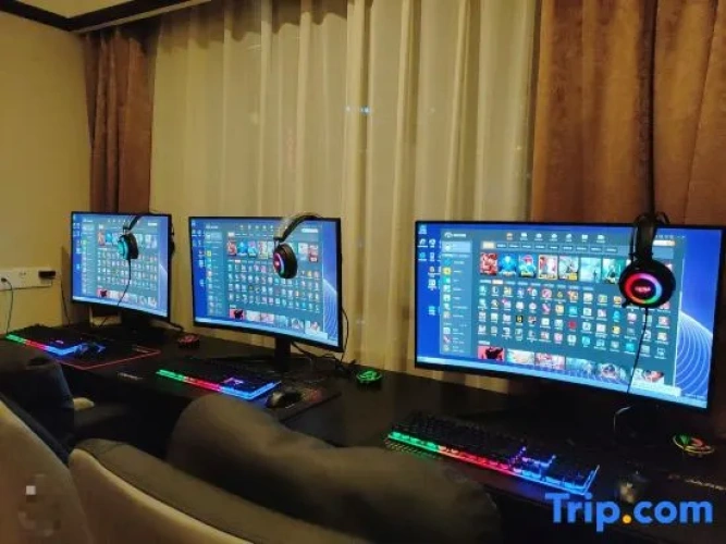 Outside