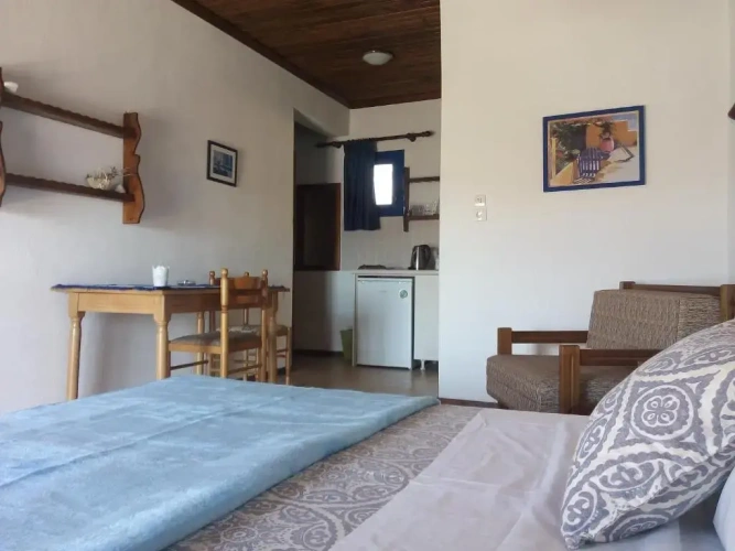 Studio with balcony