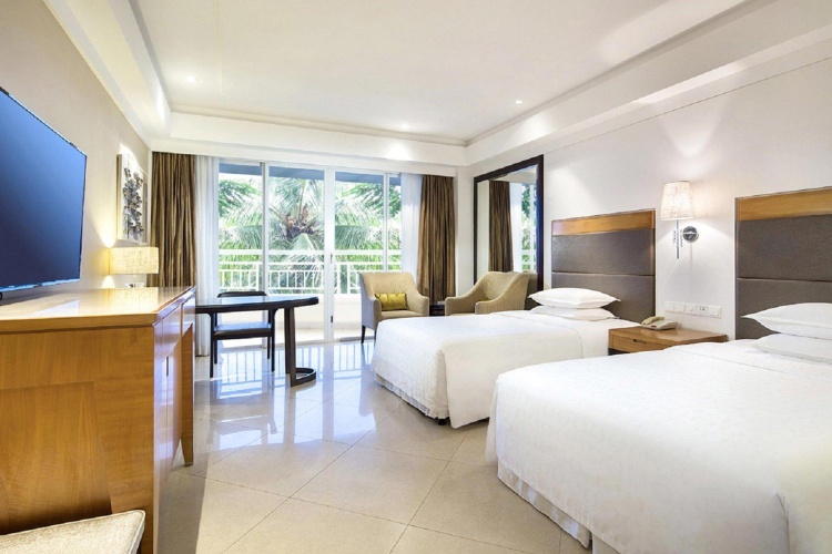 Standard Twin room with balcony and with garden view