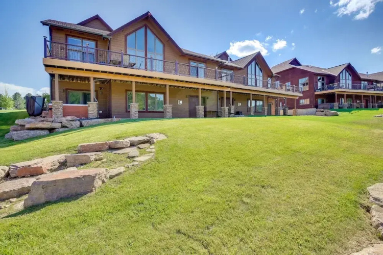 Hot Tub + Golf Course Views: Luxe Sturgis Home!