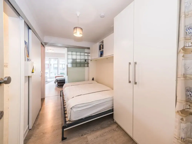 Studio With Sleeping Area for Family