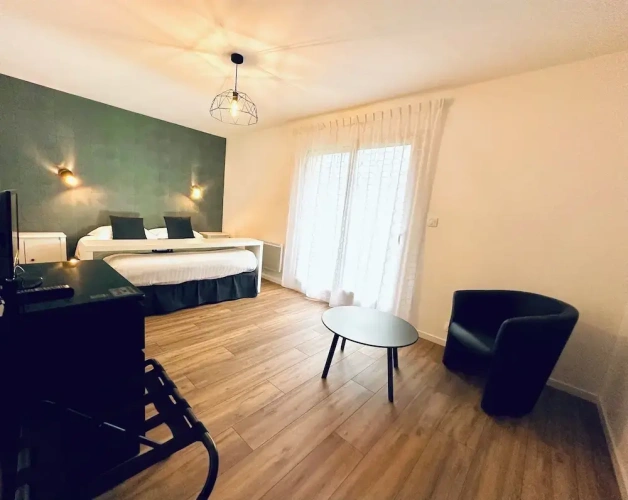 Comfort Double room with balcony and with garden view